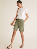 Pure Cotton Long Chino Shorts