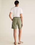 Pure Cotton Long Chino Shorts