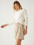 Pure Linen Shorts