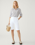 Cotton Rich Knee Length Chino Shorts