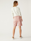Lyocell Rich Cargo Tea Dyed Shorts