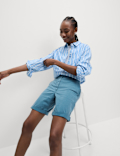 Cotton Rich Tea Dyed Chino Shorts