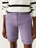 Cotton Rich Tea Dyed Chino Shorts
