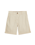 Cotton Rich Tea Dyed Chino Shorts