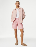 Lyocell™ Rich Cargo Tea Dyed Shorts