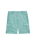 Lyocell™ Rich Cargo Tea Dyed Shorts