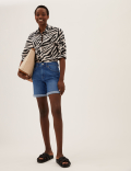 Denim Boyfriend Shorts