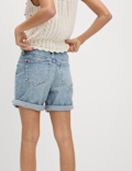 Denim Boyfriend Shorts