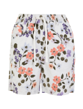 Linen Floral Shorts