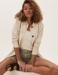 Denim Boyfriend Shorts