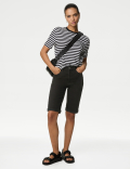 Magic Shaping Denim High Waisted Shorts