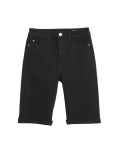 Magic Shaping Denim High Waisted Shorts