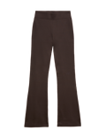 Jersey Elasticated Waist Flared Trousers