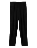 Jersey Tapered Ankle Grazer Trousers