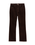 Cord Flare Cropped Trousers
