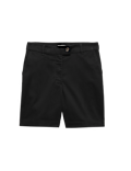 Cotton Rich High Waisted Chino Shorts