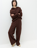 Cotton Rich Wide Leg Joggers