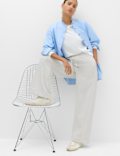 Cotton Rich Wide Leg Joggers