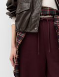 Cotton Rich Wide Leg Joggers