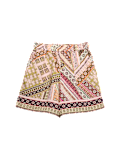 Printed High Waisted Shorts