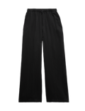 Lyocell Rich Drawstring Wide Leg Trousers