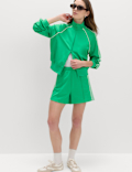 Cotton Rich Side Stripe Shorts