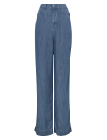 Tencel™ Denim High Waisted  Wide Leg Jean