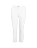 Mid Rise Super Skinny Leg Cropped Jeans