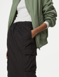 Pure Cotton Maxi Utility Skirt