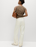 Boyfriend Mid Rise Ankle Grazer Jeans