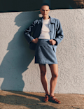 Suedette Mini A-Line Skirt