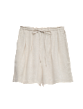 Linen Rich High Waisted Shorts