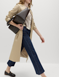 High Waisted Kickflare Cropped Jeans