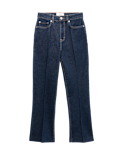 High Waisted Kickflare Cropped Jeans