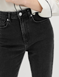 High Waisted Kickflare Cropped Jeans