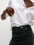 Cord Straight Leg Trousers