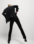 Cord Straight Leg Trousers