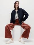 Cord Wide Leg Trousers
