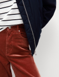 Cord Wide Leg Trousers