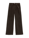 Cord Wide Leg Trousers