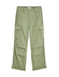 lyocell™ Rich Cargo Tea Dyed Cropped Trousers