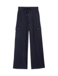 Ponte Utility Wide Leg Trousers