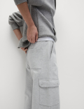 Ponte Utility Wide Leg Trousers