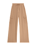 Ponte Utility Wide Leg Trousers