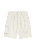 Pure Cotton Cargo Shorts