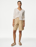 Pure Cotton Cargo Shorts