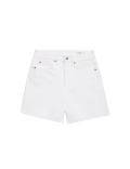 Denim High Waisted Mom Shorts