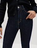 Magic Shaping High Waisted Slim Flare Jeans