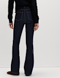 Magic Shaping High Waisted Slim Flare Jeans