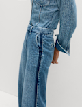 Premium High Rise Denim Trousers